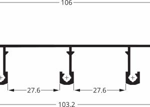 Perfil linha Suprema |SU-010